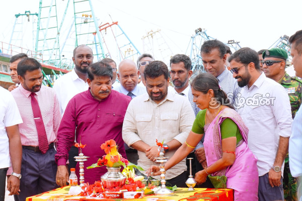 மயிலிட்டித்துறைமுக அபிவிருத்திப் பணிகள் அநுரவால் ஆரம்பம் | Development Work At Myliddy Harbour