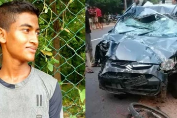 පාසල් සිසුවාට මරු කැඳවූ මෝටර් රථය