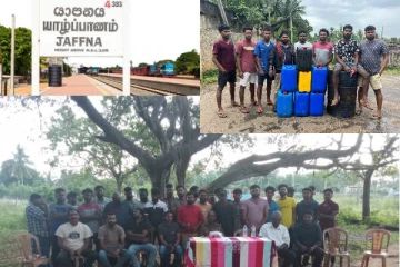 ஊரெழுவில் இளைஞர்கள் அதிரடி : கசிப்பு கோட்டை முற்றுகை!