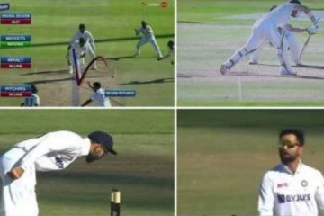 இது அவுட் இல்லையா? கடுப்பான கோலி! ஸ்டம்ப் மைக்கில் போய் 3-வது நடுவரிடம் கத்திய வீடியோ