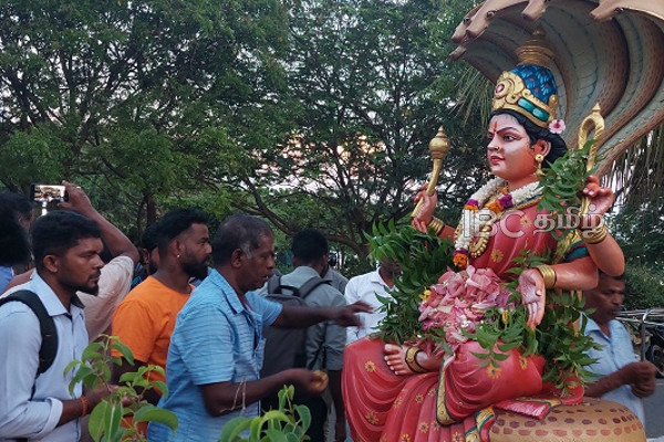 நாகபூசணி அம்மன் சிலை விவகாரம் - இன்று எடுக்கப்பட்ட முடிவு | Nagabhusani Amman Idol Issue Decision Taken