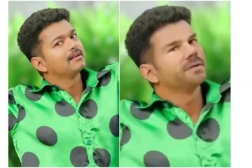 நடிகர் விஜய்யாக மாறிய பிரபல கிரிக்கெட் வீரர் - லைக்குகளை தெறிக்க விடும் ரசிகர்கள்!