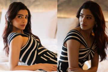 ட்ரெண்டி லுக்கில் சமந்தாவின் லேட்டஸ்ட் போட்டோஷூட்