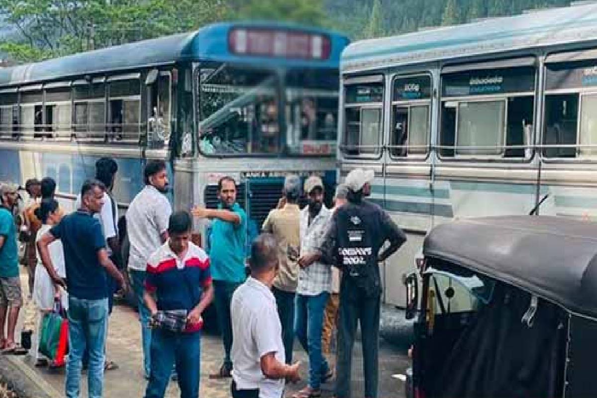 இரண்டு தனியார் பேருந்துகள் முந்திச்செல்ல முற்பட்டமையினால் நேர்ந்த விபரீதம் - சாரதிகளுக்கு முக்கிய அறிவுறுத்தல் | Kandy Hatton Road Accident