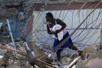 ஹைதி நிலநடுக்கம் பலி எண்ணிக்கை 1419 ஆக உயர்வு