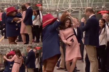 இளவரசர் லூயிஸை வயிற்றில் சுமந்து கொண்டு இளவரசி கேட் மிடில்டன் செய்த காரியம்: வைரல் வீடியோ காட்சி!