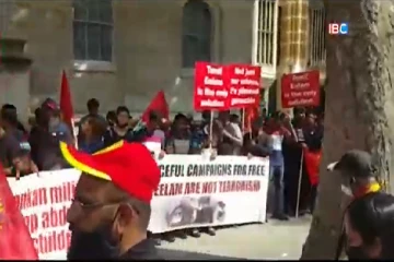 கறுப்பு யூலை - லண்டனில் திரண்ட தமிழர்கள்.