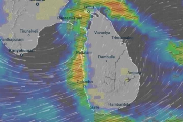 පළාත් කිහිපයකට වැසි ප්‍රදේශ රැසකට තද සුළං - ඉදිරි පැය 36 සඳහා කාලගුණ අනාවැකිය මෙන්න