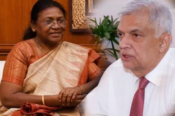 இந்திய குடியரசுத் தலைவரை சந்தித்தார் ஜனாதிபதி ரணில்