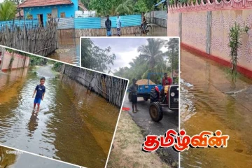 பல இலட்சம் ரூபா செலவில் அமைக்கப்பட்ட வடிகாலின் தற்போதைய நிலை..