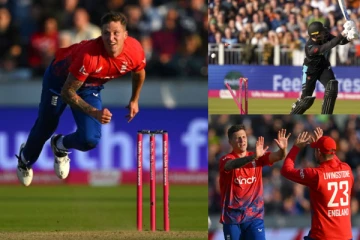 அறிமுக போட்டியிலேயே ஸ்டம்பை தெறிக்கவிட்ட பவுலர்! ஆட்டநாயகனாக தெரிவாகி மிரட்டல் (வீடியோ)