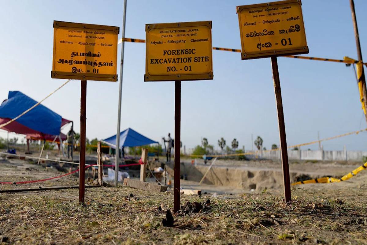 செம்மணி மனிதப் புதைகுழி : அகழ்வுக்காக விடுவிக்கப்பட்டுள்ள நிதி.. | Chemmani Mass Graves செம்மணி மனிதப் புதைகுழி : அகழ்வுக்காக விடுவிக்கப்பட்டுள்ள நிதி.. | Chemmani Mass Graves