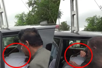 மட்டக்களப்பில் சஜித்தின் வாகனத்துக்குள் ஏன் இப்படி...!(Video)