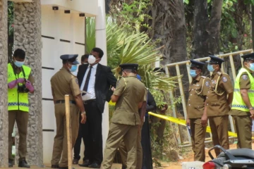 வியாழேந்திரனின் வீட்டிற்கு பொலிஸார் குவிக்கப்பட்டு பலத்த பாதுகாப்பு- நீர் தாரை பிரயோக வாகனங்களும் நிறுத்தம்!