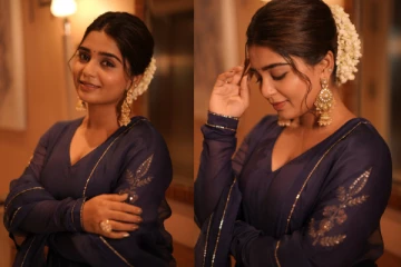 ஹோம்லி லுக்கில் நடிகை கௌரி கிஷன்.. அழகிய போட்டோஷூட்