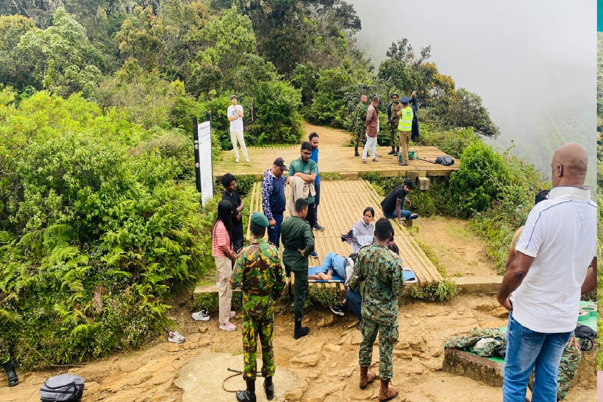உலகின் முடிவில் செல்பி எடுக்க முயன்ற மருத்துவபீட மாணவிக்கு நேர்ந்த விபரீதம் | Uni Student Falls Taking Selfies End Of The World