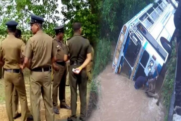 இலங்கையில் நேர்ந்த கொடூரம் ; பாடசாலை மாணவர்களை ஏற்றி சென்ற பேருந்து விபத்து