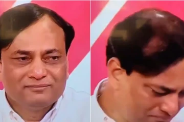 தவறான கருத்துக்கணிப்பு - டிவி நேரலையில் கதறி அழுத நிர்வாக இயக்குனர்