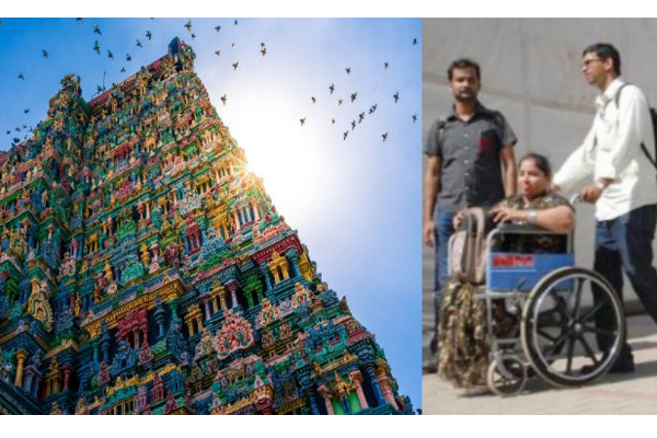 தமிழகத்தில் உள்ள கோயில்களில் மாற்றுத்திறனாளிகள் சாமி தரிசனம் செய்ய சிறப்பு ஏற்பாடு - தமிழ்நாடு