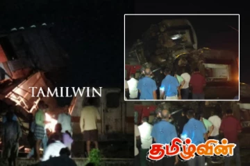 இந்தியாவில் இரு தொடருந்துகள் நேருக்கு நேர் மோதியதில் விபத்து