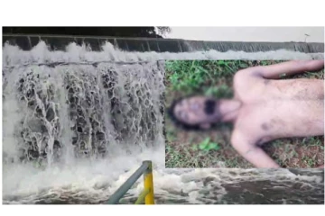 தடையை மீறி ஆற்றில் இறங்கி செல்பி எடுத்த வாலிபர் - தோழிகள் கண் எதிரே உயிரிழந்தார்