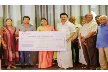 இருளர் சமூக மாணவர்களுக்காக தமிழக முதலமைச்சரிடம் நடிகர் சூர்யா ரூ.1 கோடி நிதியுதவி