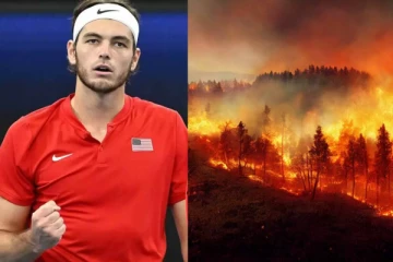 லாஸ் ஏஞ்சல்ஸ் காட்டுத்தீ ; நிவாரண நிதி வழங்கிய டென்னிஸ் வீரர்