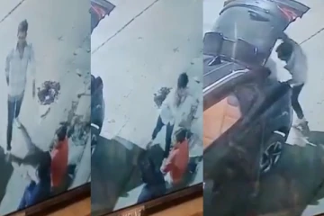 சொகுசு காரில் வந்து உப்பு மூட்டைகளை திருடிய பலே திருடர்கள் - வைரலாகும் சிசிடிவி வீடியோ