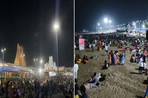 திருச்செந்தூர் கோவில் கடற்கரையில் பக்தர்கள் தங்க தடையா? எஸ்பி விளக்கம்! | Tiruchendur Beach No Ban On Night Stay திருச்செந்தூர் கோவில் கடற்கரையில் பக்தர்கள் தங்க தடையா? எஸ்பி விளக்கம்! | Tiruchendur Beach No Ban On Night Stay