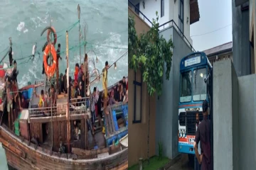 வடக்கு கடற்பரப்பிலிருந்து மீட்கப்பட்ட ரோஹிங்கிய அகதிகள் தொடர்பில் எடுக்கப்பட்ட நடவடிக்கை!
