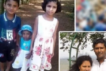 பசறை கோரவிபத்தில் பெற்றோரை இழந்து அநாதரவான பிள்ளைகளை பொறுப்பேற்றார் ஆயர்
