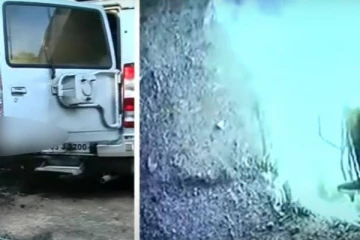 பிபிஇ உடை அணிந்து எஸ்.ஐ. வீட்டின் மீது பெட்ரோல் குண்டு வீசிய மர்ம நபர்!