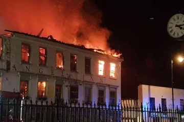 உக்ரைன் அகதிகள் தங்கியிருந்த ஹோட்டலில் திடீர் தீ விபத்து