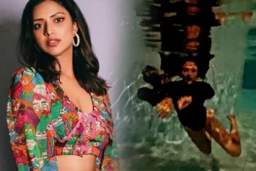 நீச்சல் குளத்தில் படுமோசமான போஸ்!! நடிகை அமலா பால் வெளியிட்ட வீடியோ..