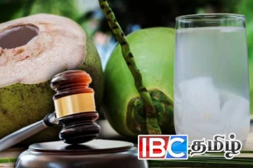 பிரதான வீதி ஒன்றில் அழுகிய இளநீர் விற்பனை