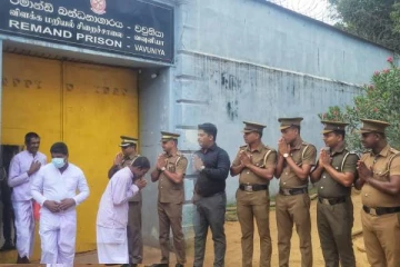 வவுனியா சிறைச்சாலையில்10 சிறைக்கைதிகள் விடுதலை!