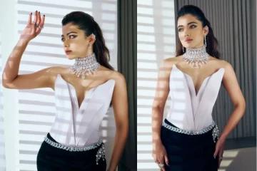 ட்ரெண்டி லுக்கில் நடிகை ராஷ்மிகா மந்தனா.. கண்கவரும் ஸ்டில்ஸ்!