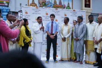 கனடாவில் விநாயகர் ஆலயத்திற்கு முதற்தடவையாக விஜயம் செய்த கனடியப் பிரதமர்
