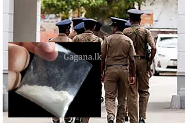 අයිස් ජාවාරම්කරුගෙන් පොලිසියට පිහි ප්‍රහාරයක්.