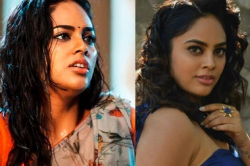 அந்த இடத்தை காட்டி வில்லங்கமான போஸ் கொடுத்த நந்திதா.. வீடியோ வைரல்