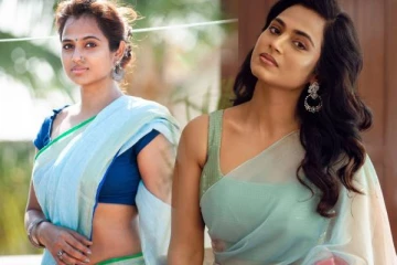 மேலாடை மட்டும் அணிந்து போட்டோஷூட் எடுத்த நடிகை ரம்யா பாண்டியன்.. ஷாக்கான ரசிகர்கள்..