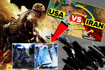 ஈரான் வான்பரப்பில் சுட்டு வீழ்த்தப்பட்ட அமெரிக்க போர் விமானம்...!