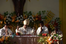 மன்னாரில் மறை மாவட்ட ஆயர் தலைமையில் ஒப்புக்கொடுக்கப்பட்ட விசேட புத்தாண்டு திருப்பலி