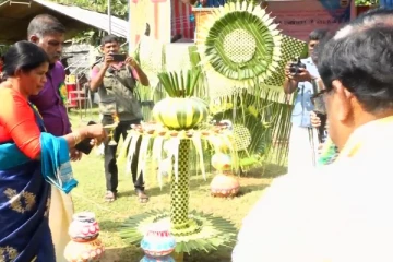 ஊடகவியலாளர் ச.தவசீலனுக்கு பண்டாரவன்னியன் விருது வழங்கி கௌரவிப்பு (Photos)