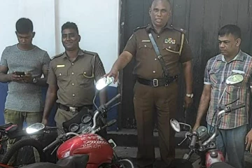 திருட்டுச் சம்பவங்களில் ஈடுபட்டு வந்த மூன்று சந்தேக நபர்கள் கைது..!