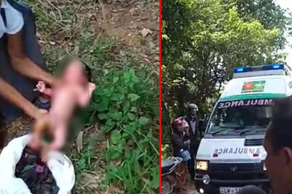 காட்டுப் பகுதியில் புதிதாகப் பிறந்த சிசு மீட்பு! | Newborn Baby Rescue In The Forest