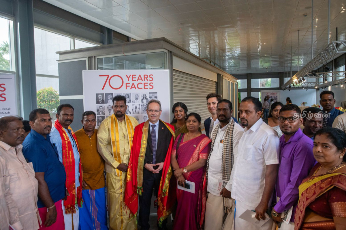 யாழ்ப்பாணத்தில் 70 ஆண்டுகள் 70 முகங்கள் கண்காட்சி: சுவிஸ் - இலங்கை உறவின் முக்கிய நிகழ்வு | Significant Event In Swiss Sri Lankan Relations