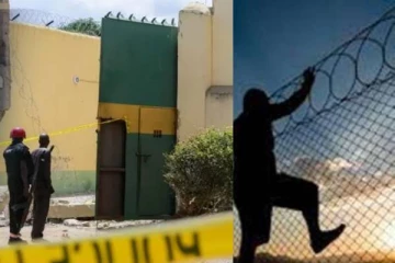 கனமழையால் சிறைச்சாலை சேதம் : நூற்றுக்கும் மேற்பட்ட கைதிகள் தப்பியோட்டம்