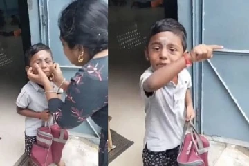 "அப்பா, அம்மாவ பத்திரமா கூட்டி கொண்டு போங்க - மனதை நொருக்கிய சிறுவனின் குரல் (காணொளி)