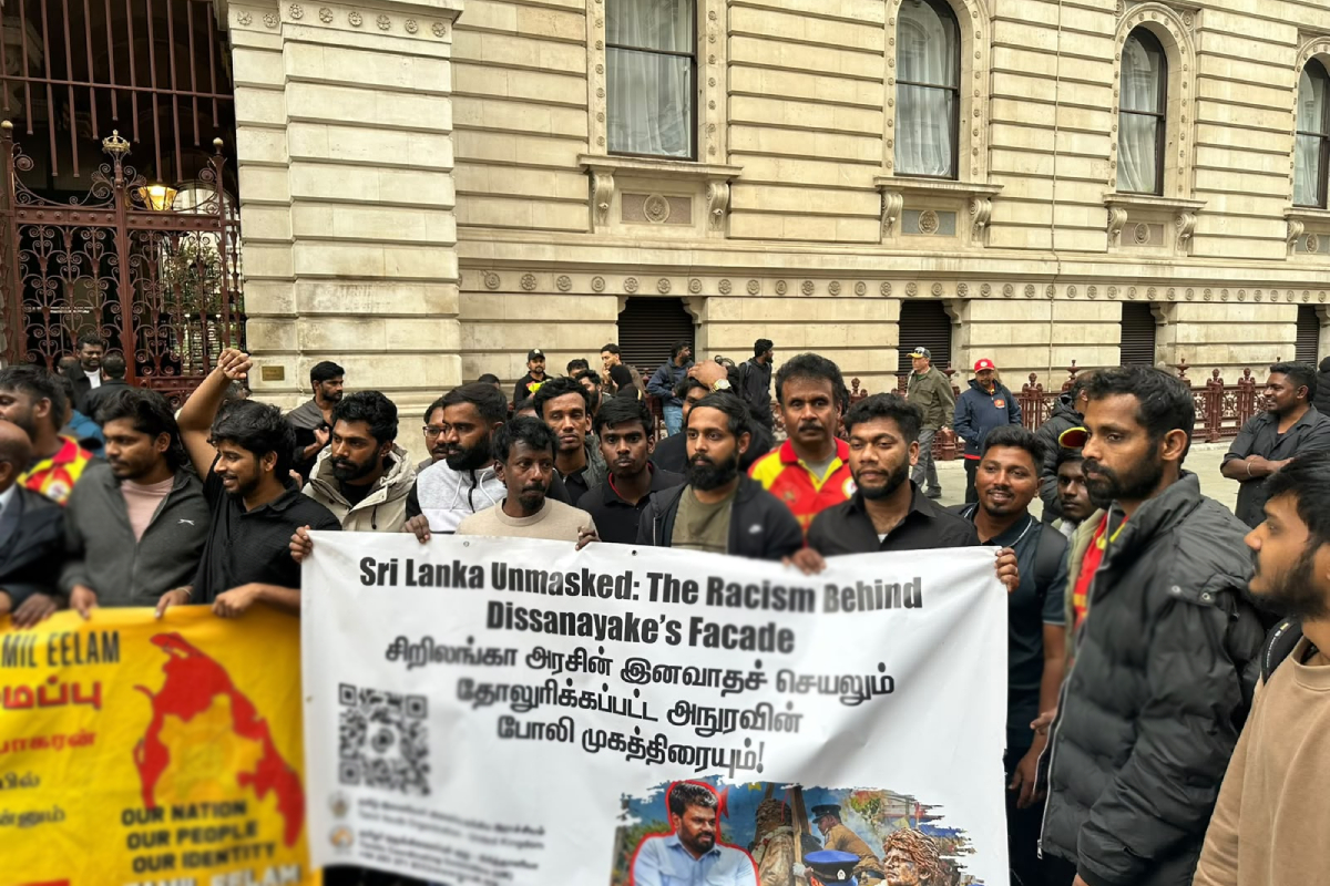 திலீபனின் சிலை அகற்றப்பட்டதை கண்டித்து பிரித்தானியாவில் மாபெரும் கண்டனப் போராட்டம் | Protest In Uk For Removing Statue Of Thileepan
